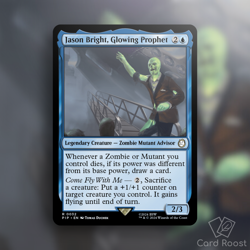MTG Magic Jason Bright, Glowing Prophet 0032 Universes Beyond: Fallout PIP - Image 1