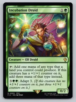 Incubation Druid - MTG Commander Final Fantasy - Image 1