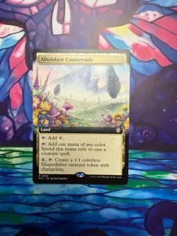 Abundant Countryside Commander: Lorwyn Eclipsed Extended Art Rare - Image 1
