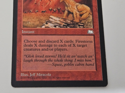 1x Firestorm Rare Weatherlight MTG Magic the Gathering LP - Image 3