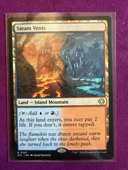 Steam Vents Lorwyn Eclipsed Regular MTG Magic The Gathering Non Basic Land - Image 2