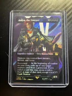 Ardyn, the Usurper Final Fantasy 0524 MTG Borderless Surge Foil NM - Image 1