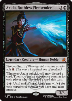 Azula, Ruthless Firebender (FOIL) x1 - MTG TLE #101 - Image 1