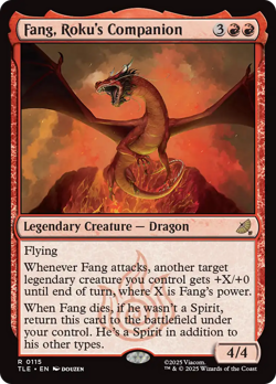 Fang, Roku's Companion (FOIL) x1 - MTG TLE #115 - Image 1