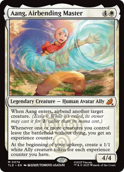 Aang, Airbending Master (FOIL) x1 - MTG TLE #74 - Image 1