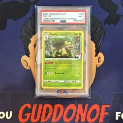 PSA 9 MINT 2023 Pokemon Play! Prize Pack Series 3 GROTLE #007 Holo - Image 1