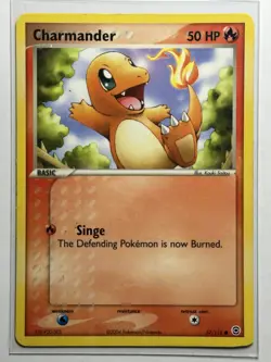 Charmander FireRed & LeafGreen 57/112 LP-NM Pokemon Card - Image 1