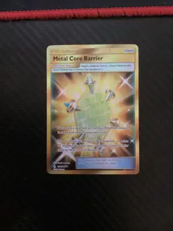 Metal Core Barrier 232/214 Secret Rare Unbroken Bonds Pokemon Near Mint - Image 1