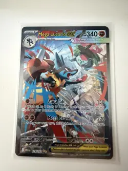 🔥🔥Pokemon TCG - Mega Lucario ex - 179/132 - Mega Evolution 🔥🔥 - Image 1