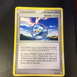Pokemon Legends Awakened Uncommon Card Bubble Coat 129/146 Light Play Condition - Image 1