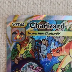 Pokemon Charizard VSTAR Promo Holo SWSH262 Fire Type TCG Card 2022 - Image 4