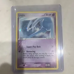 Pokemon Lugia 002/017 POP Series 5 Rare Holo 80 HP Basic Card Pokemon TCG - Image 1