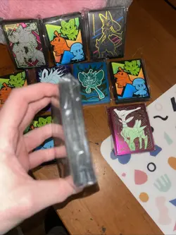Lot Of 10 Pokemon Official TCG Sleeves (65&64 Ct.) Factory Sealed - Image 2