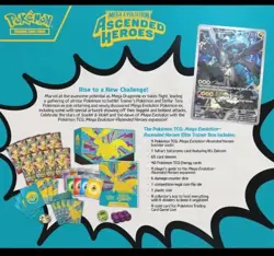 Pokemon TCG: Ascended Heroes ETB Elite Trainer Box Brand New Sealed - Presale - Image 2