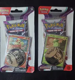 Pokemon Paldea Evolved Checklane Blister Booster Pack Combo (Smoliv & Growlithe) - Image 2