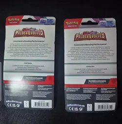 Pokemon Paldea Evolved Checklane Blister Booster Pack Combo (Smoliv & Growlithe) - Image 3