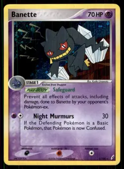 2006 EX - Crystal Guardians Banette Stage 1/Rare Holo #1 - Image 1