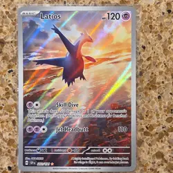 Pokemon Latios 203/191 SV08 Surging Sparks Illustration Rare - Image 1