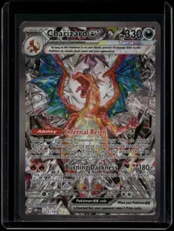 Pokemon TCG Charizard ex 223/197 Obsidian Flames Special Rare NM - Image 1