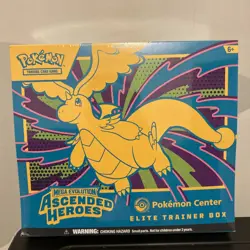 🔥IN HAND🔥 Pokemon MEGA EVOLUTION Ascended Heroes POKEMON CENTER ETB CHECK 📸 - Image 1