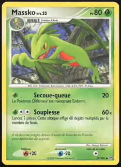Carte Pokemon Massko 39/100 Tempete Francais - Image 1