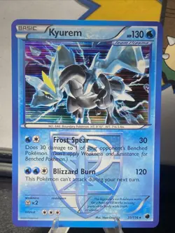 Pokemon TCG Kyurem (Team Plasma) 31/116 Plasma Freeze Holo Rare NM/M (2013) - Image 1