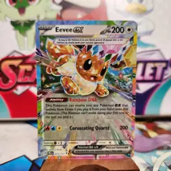 Eevee ex 075/131 Holo - Prismatic Evolutions - Pokemon TCG - SHIPS FAST - Image 1