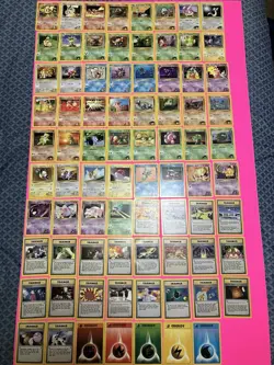 79/132 Pokemon Gym Heroes Lot, NM-HP, No Doubles, Vintage 2000 Wizards - Image 1