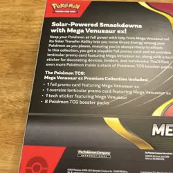 POKEMON MEGA VENUSAUR EX PREMIUM COLLECTION BOX SEALED - Image 5