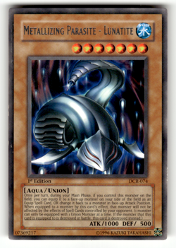 Metallizing Parasite - Lunatite DCR-074 1st Edition Rare Dark Crisis LP - Image 1