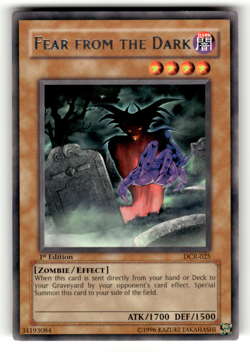 Fear from the Dark DCR-025 1st Edition Rare Dark Crisis LP - Image 1