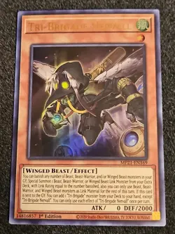 Yugioh Tri-Brigade Nervall MP21-EN169 Ultra Rare 1st Ed NM - Image 1
