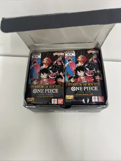 New One Piece Trading Card Game OP-09 Emperors in the New World Read Description - Image 3