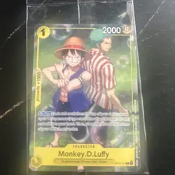 One Piece CCG Monkey.D.Luffy OP10-111 Rare Promo Card Factory Sealed NM - Image 1