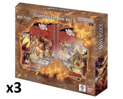 One Piece TCG Bundle: Illustration Box vol.5 Lot Of 3 - Image 1