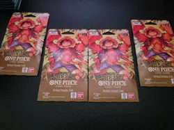 One Piece PRB-01 Premium Booster the Best Sleeved Booster Packs English LOT of 4 - Image 2