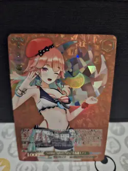 Weiss Schwarz Hololive Summer Collection HOL/WE44-06SP SP Takanashi Kiara - Image 1