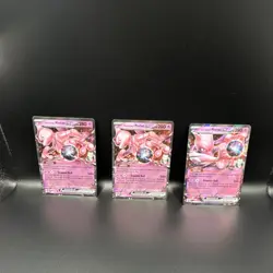 Pokemon Team Rocket's Mewtwo GX Holo Lot (3 Cards) TCG Collectible Card Game - Image 1