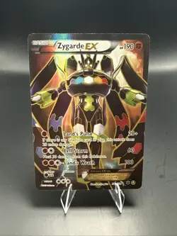 Pokemon TCG Zygarde EX 54a/124 Alternate Art Promo Card - Image 1