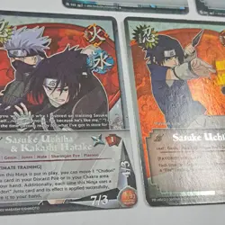 Naruto Uchiha Clan Card Foil 2002 Lot Of 5 - Image 3