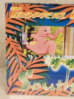 Pokemon JAPANESE Southern Islands TROPICAL Jungle X3 Card Set SEALED + POSTCARD - Image 5