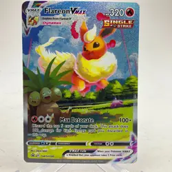 Flareon VMAX SWSH180 Holo SWSH Sword & Shield Promo Pokemon Card LP - Image 1