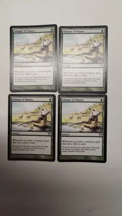 Glimpse of Nature Champions of Kamigawa Regular X4 - Image 1