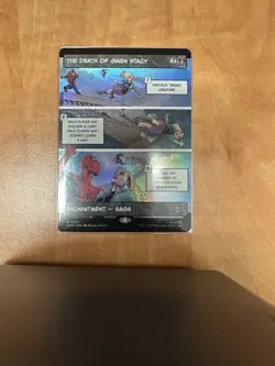 The Death of Gwen Stacy (Borderless) Marvel's Spider-Man Foil - Image 1