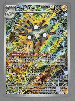 Pokemon TCG Magneton 159 Pokemon center black star promo NM - Image 3