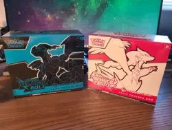 Pokemon Center White Flare and Black Bolt Elite Trainer Box ETB Bundle Sealed - Image 1