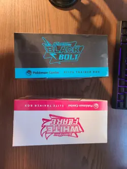 Pokemon Center White Flare and Black Bolt Elite Trainer Box ETB Bundle Sealed - Image 2