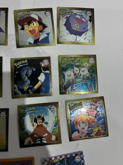 19 Holo Vintage Pokemon Stickers - ArtBox Series 1 Pokemon 1999 pikachu squirtle - Image 3
