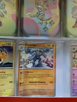 Pokemon 4 Pack Sam’s Tins X2, Scarlet & Violet 151, 8 Different Tins New Sealed - Image 3