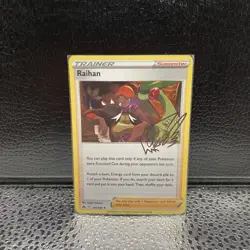 Pokemon TCG Raihan 140/159 Crown Zenith Signature Holo Rare - Image 1